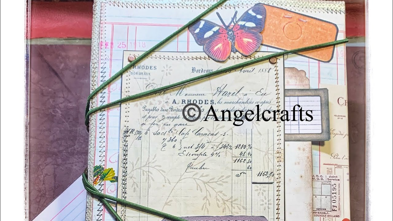 #diy Make a folio using wallpaper with papers from @linedotarrow as #dtm  project 🤗😇
