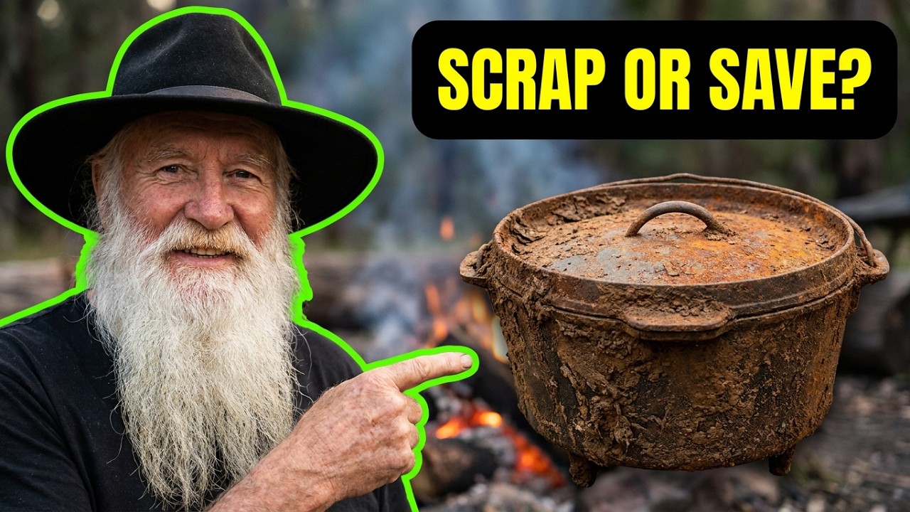 How to Restore your Camp Oven - Damage Assessment