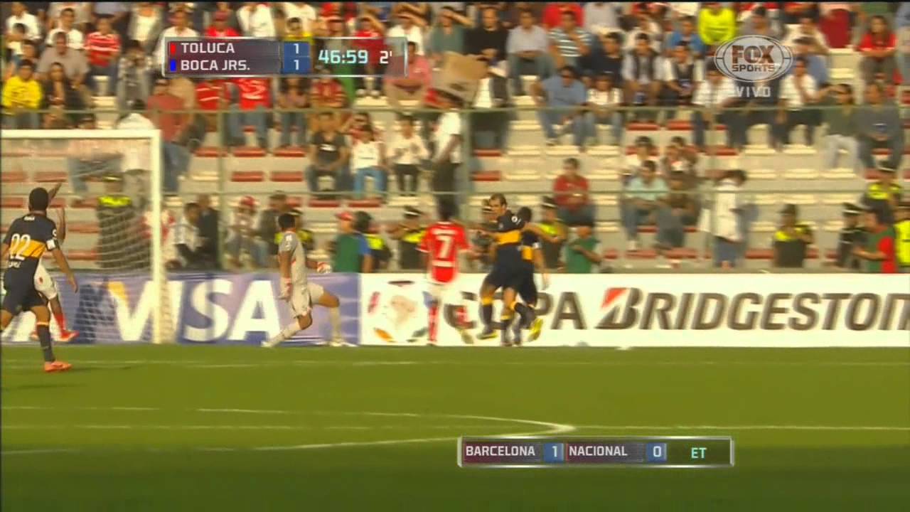 Toluca 3 - 2 Boca - Copa Libertadores 2013 Fase de Grupos