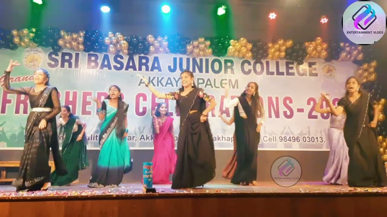 ||Freshers celebration|| Sri Basara  junior college akkayapalem 💕VIZAG 2025...💕#shorts #trending 