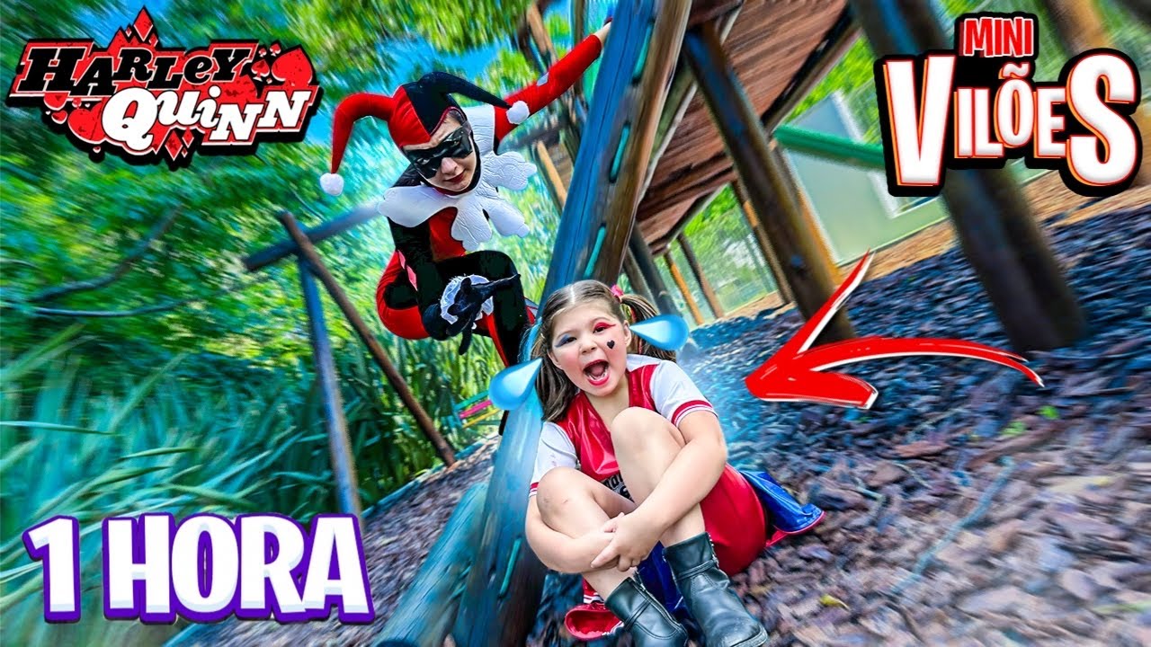 ★ VÁRIOS VÍDEOS DA IRMÃ MALVADA DA ARLEQUINA ATACOU A FILHA DA ARLEQUINA PARA BUSCAR A SUA FILHA! ★