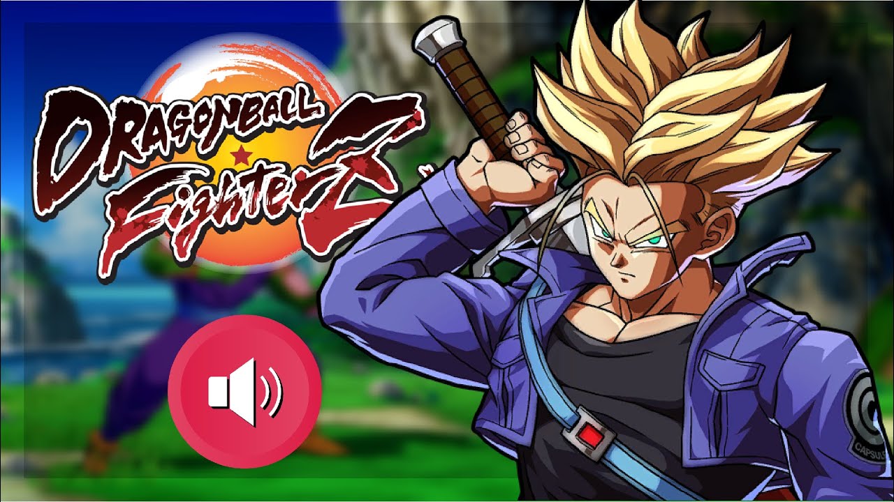 DRAGON BALL FighterZ - All Trunks Sound Effects / Voice Clips