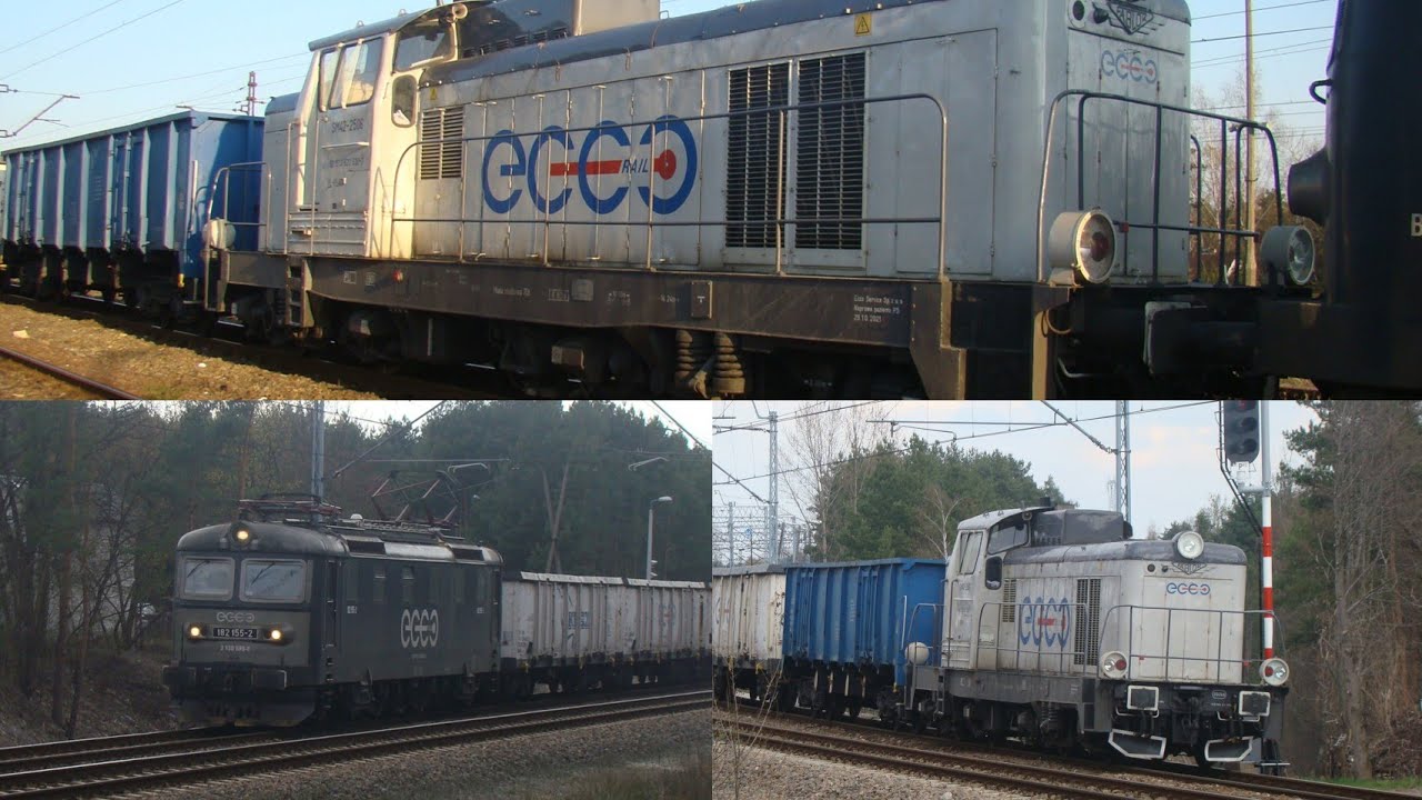 Ciekawy skład Ecco Rail w Bukownie