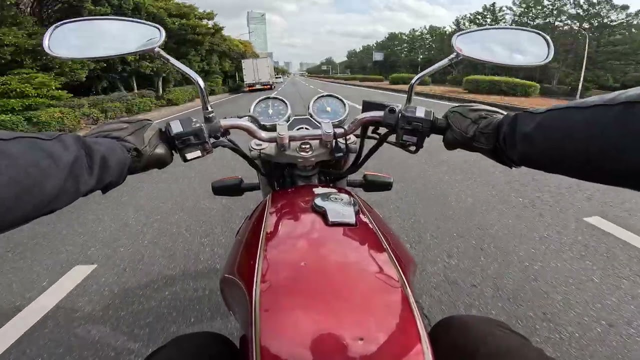 YAMAHA SRV250 4DN Test ride 20260224