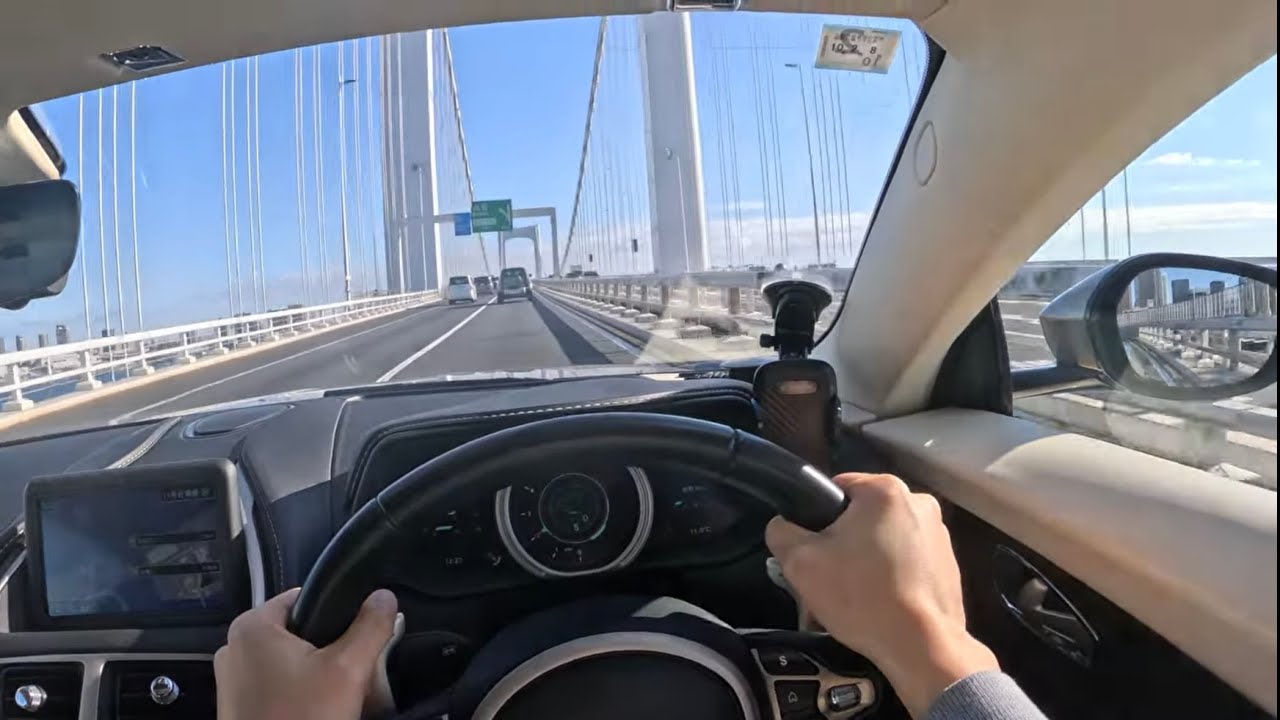 [4K] Aston Martin DB11 V12 | Tokyo Expressway POV Drive – Rainbow Bridge & C1 Loop