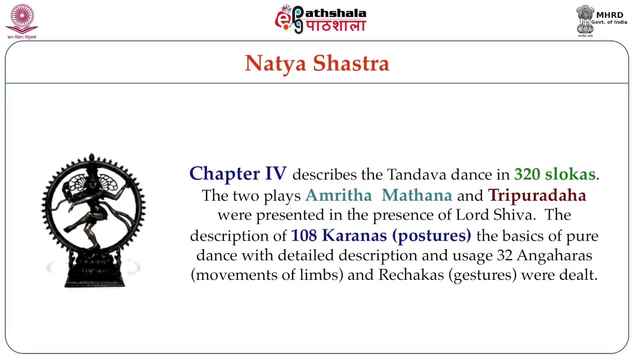 Natyashastra and Rasa  (ENG)