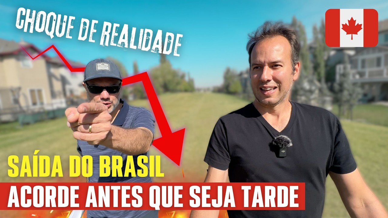 Aqui no Canad&aacute; &eacute; MUITO MELHOR! Poder de compra 4X MAIOR