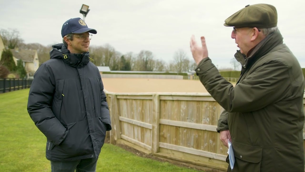 Two year olds in training with Roger Varian