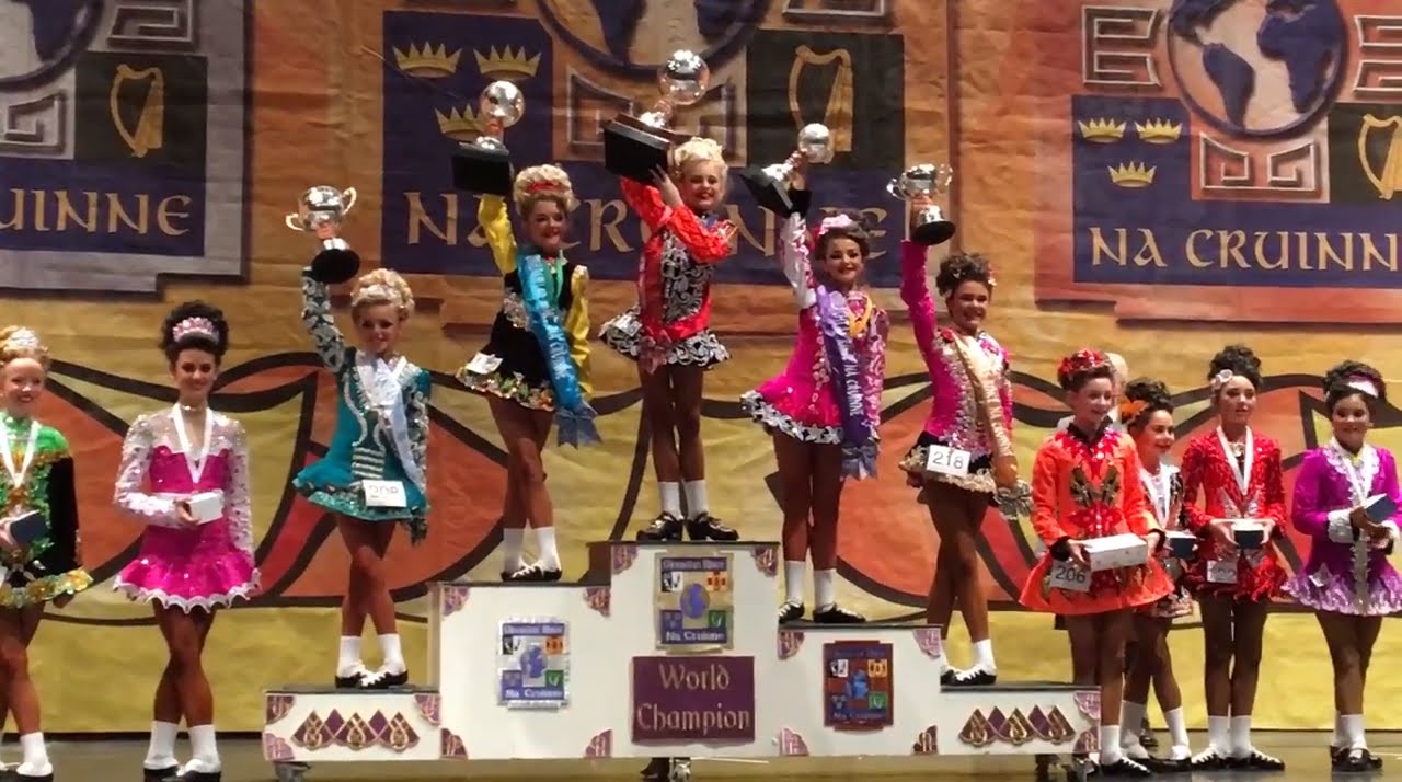 Girls 13-14 Awards Presentation 2016 CLRG World Irish Dancing Championships