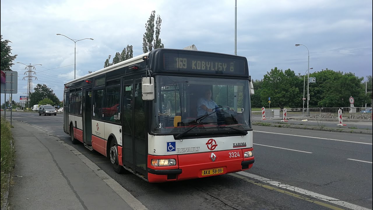 Jízda autobusem Renault Karosa Citybus 12M ev. č. 3324 na lince 141