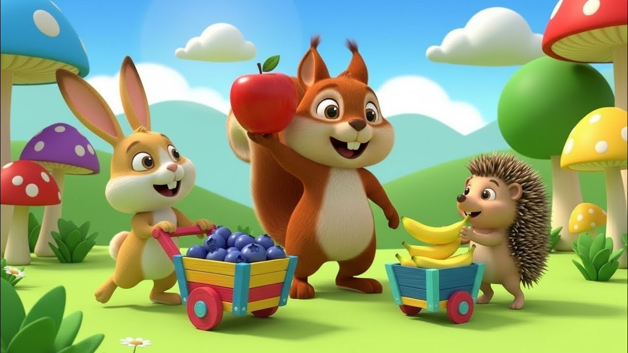 🐿️ The Brave Little Squirrel 🌳