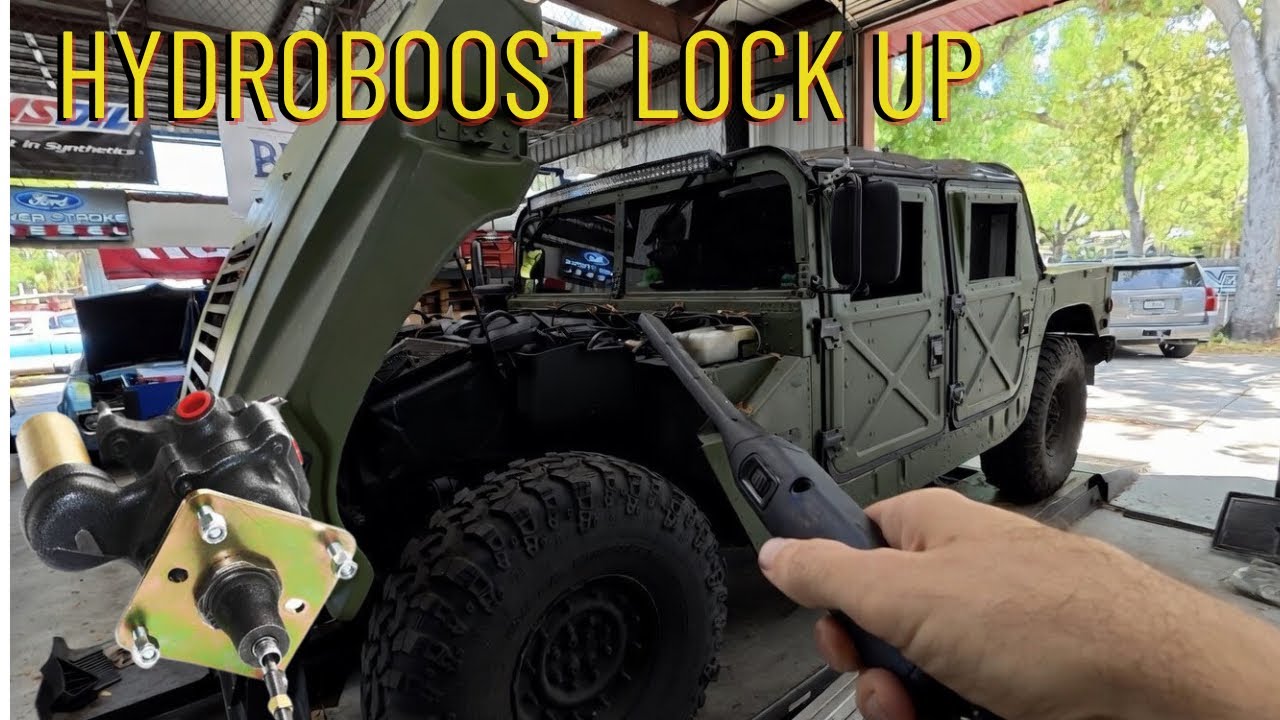 У военного Humvee возникла проблема с освещением! Проблема с выключателем тормозов H1 решена!