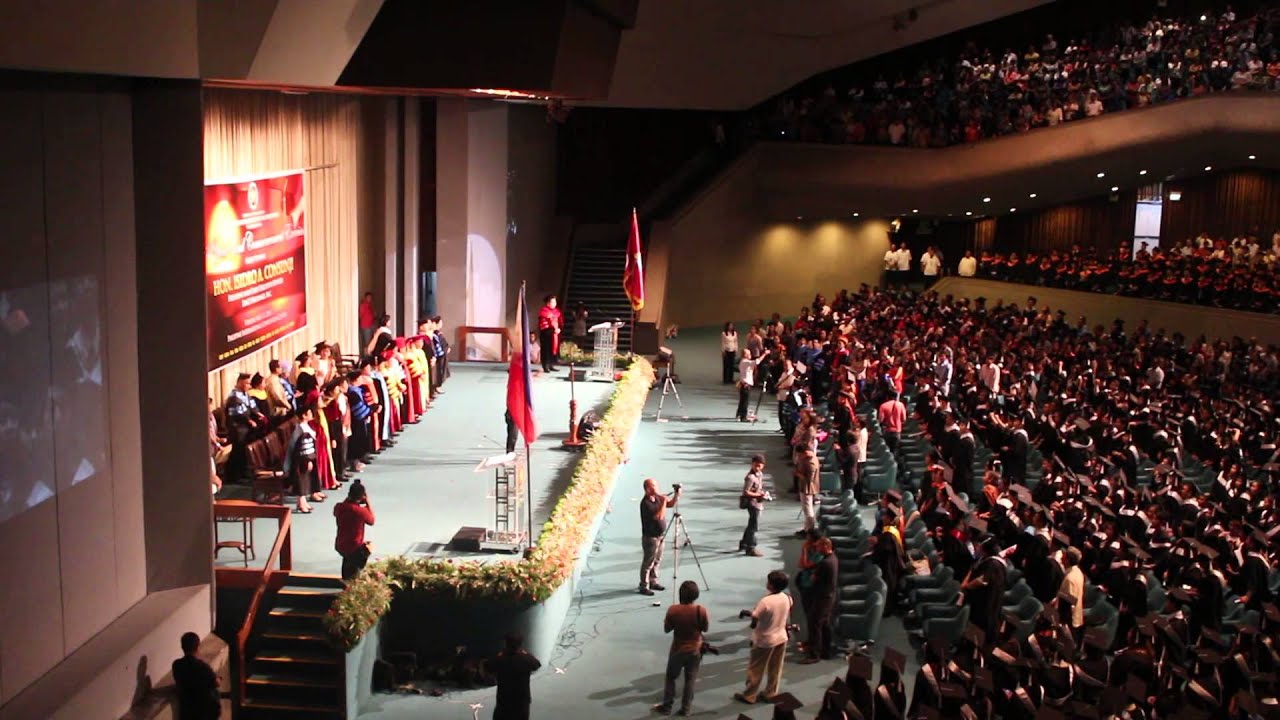 PUP GRADUATES BATCH 2014 singing THE PUP HYMN
