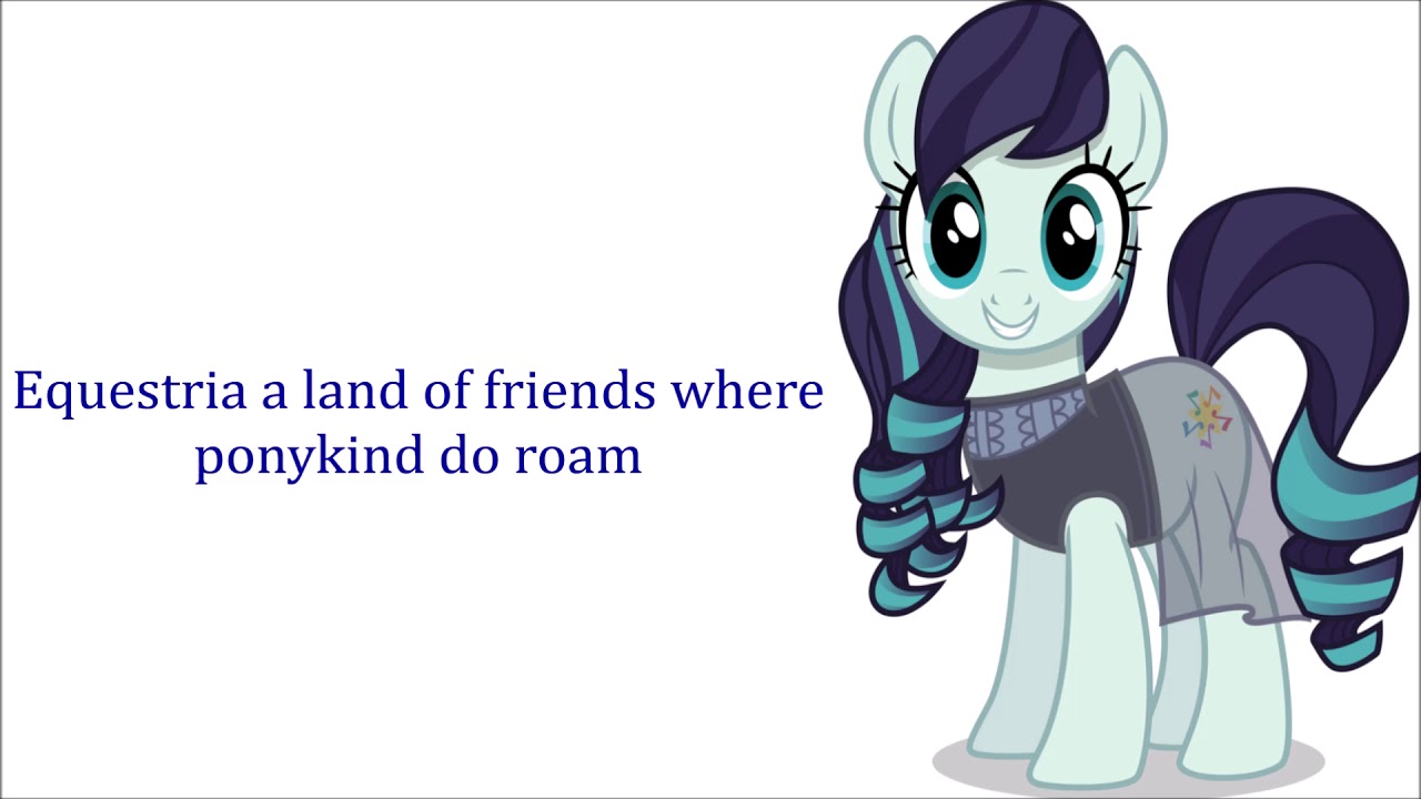 My Little Pony - Equestria The Land I Love Lyrics