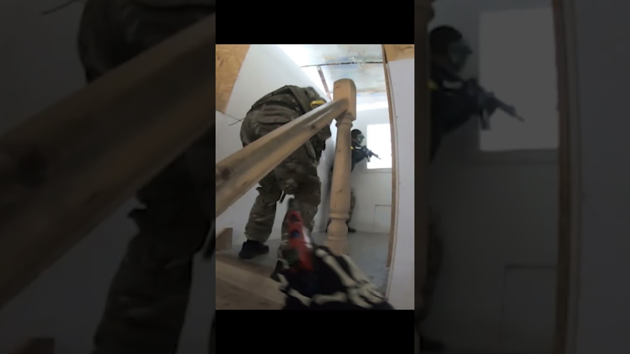 Getting to Nuketown quicker than the other team and clearing them out | Level 2 airsoft