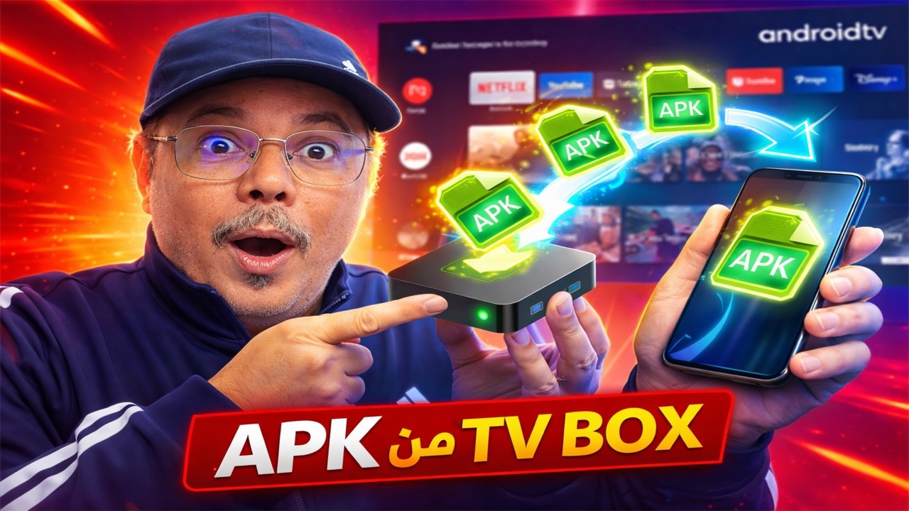 طريقة استخراج أي تطبيق من Android TV Box بصيغة APK ونقله لأي جهاز بسهولة 2026