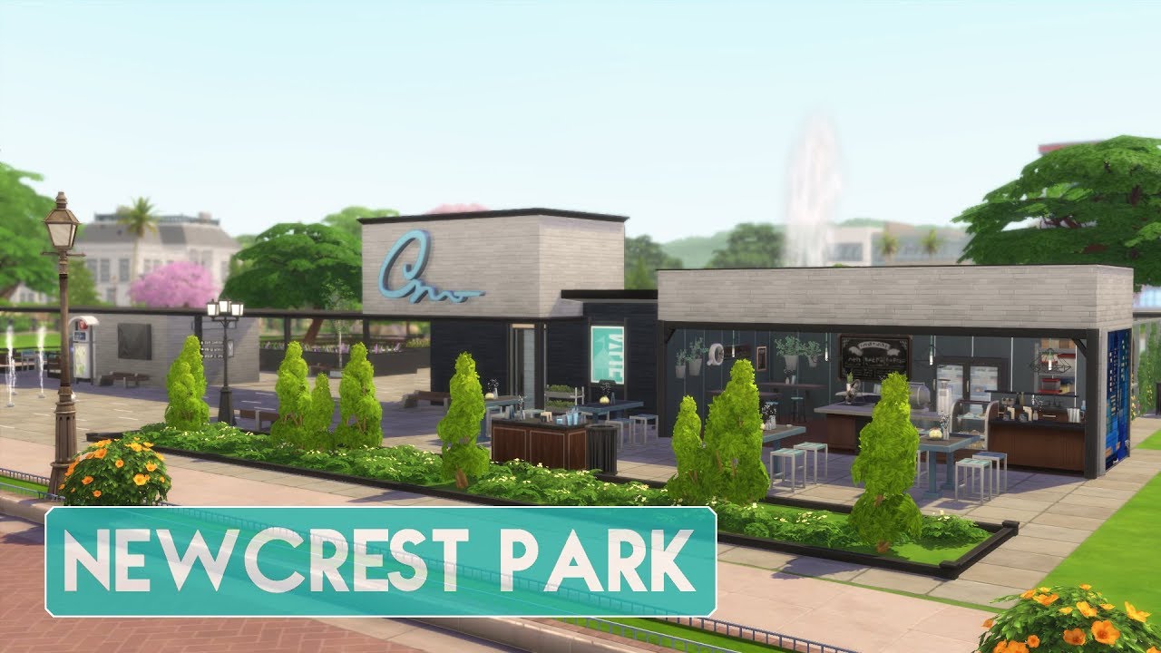 Sims 4 | House Building | Newcrest Park