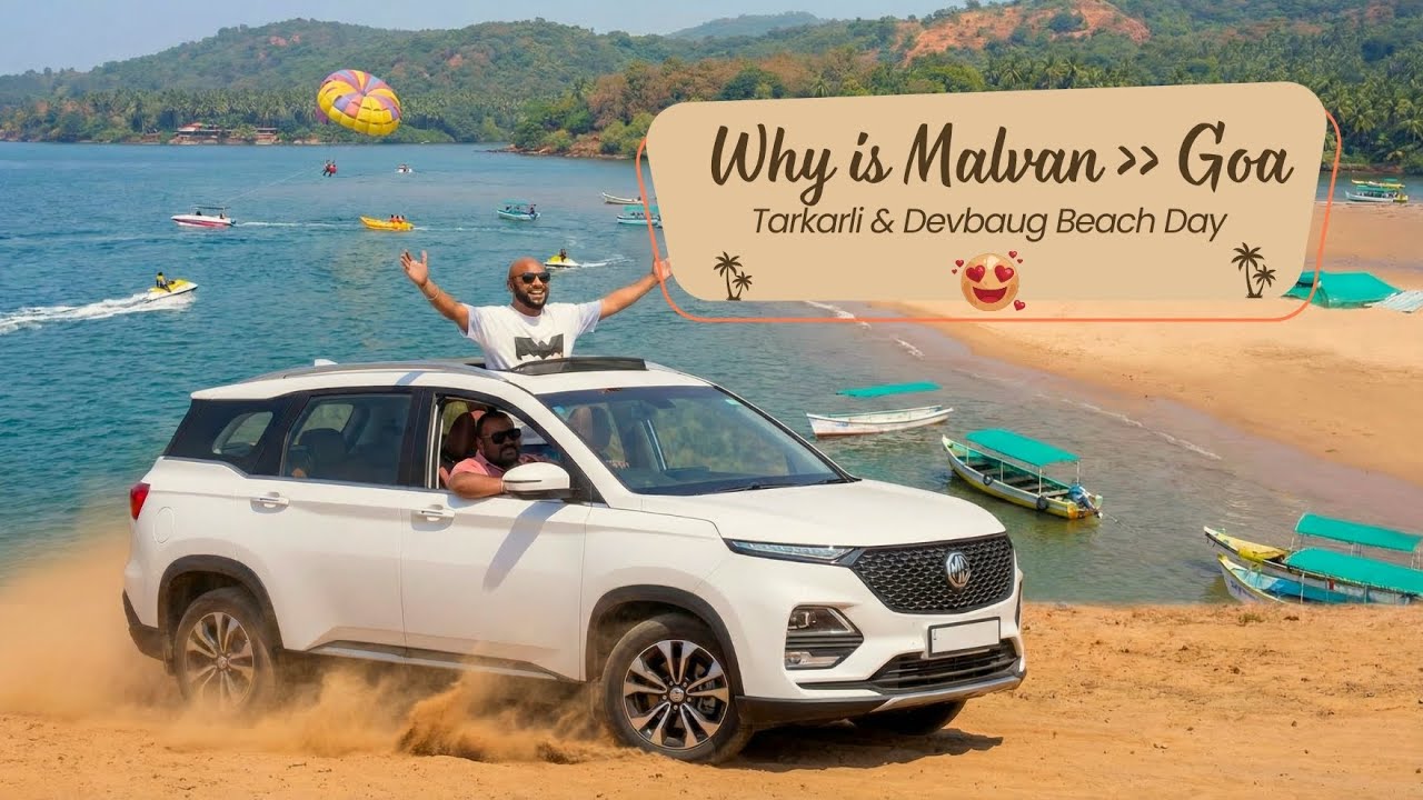 Why Malvan is Good compared to Goa? | Tarkarli Beach | Devbag Beach | Roads with Shree