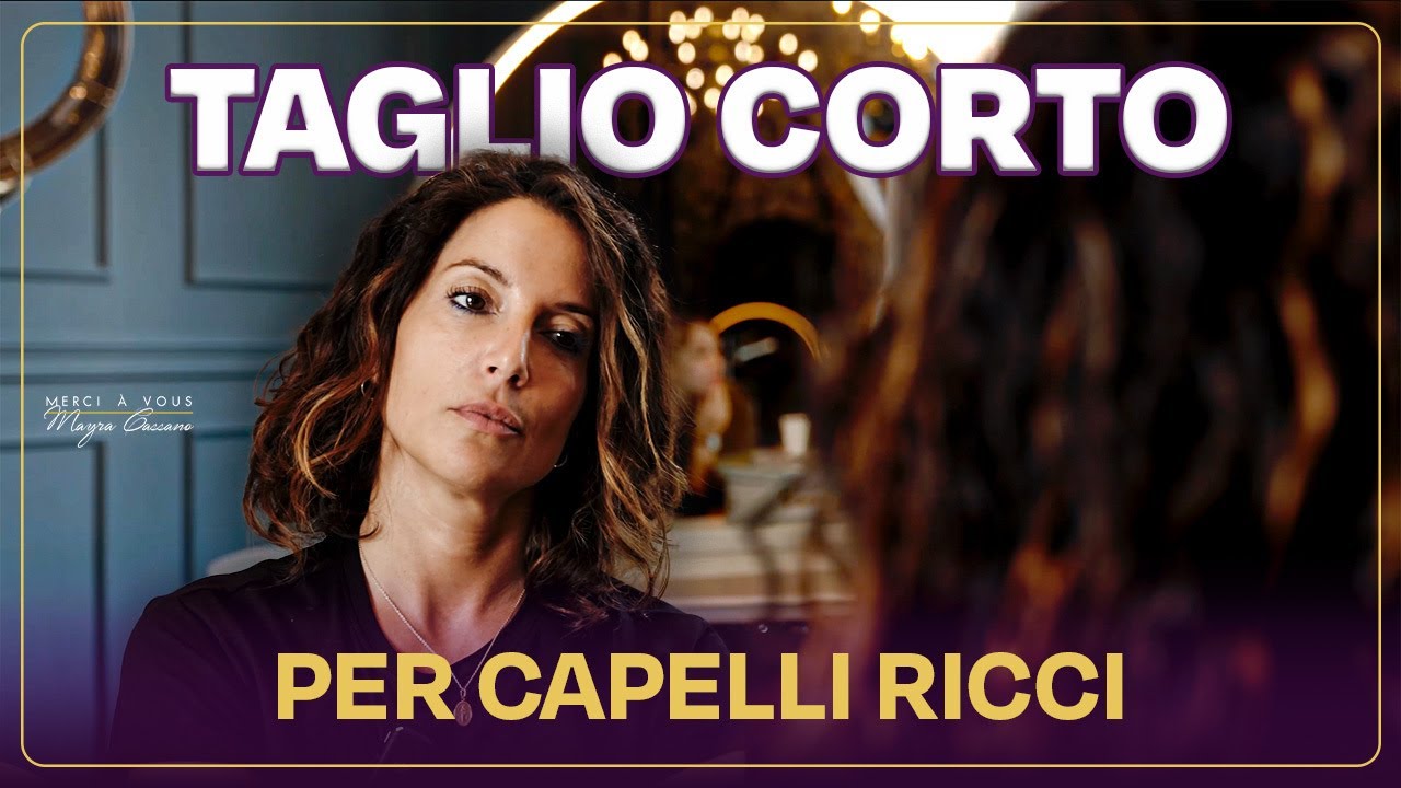 Taglio CORTO per CAPELLI RICCI: come VALORIZZARLI anche a CASA