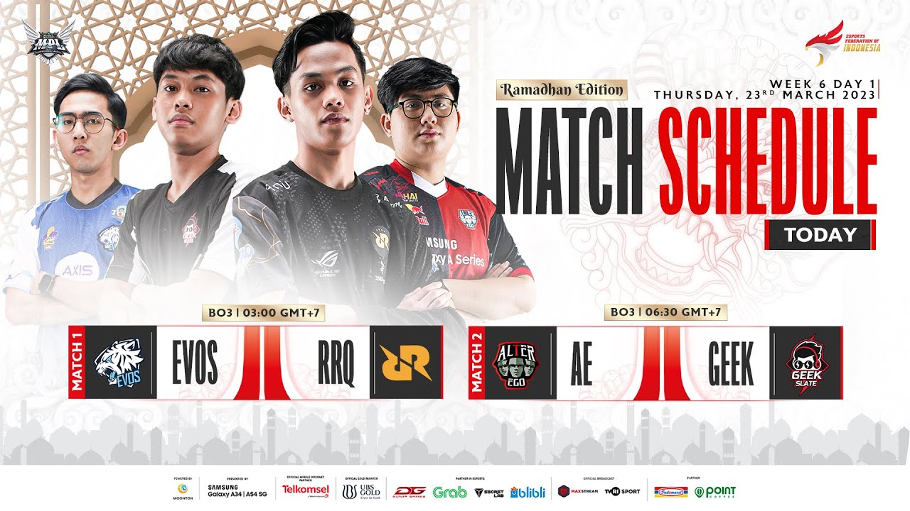 [LIVE] Regular Season MPL ID S11 | Week 6 Day 1 🔥