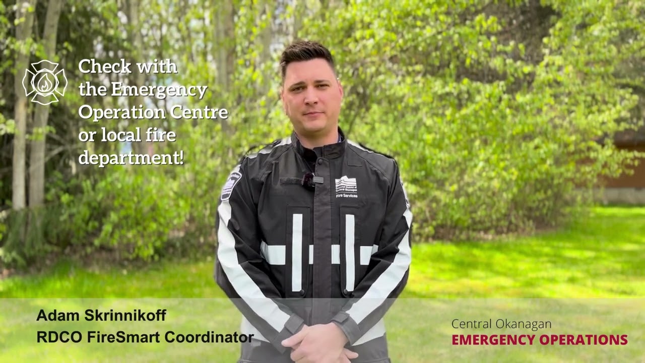 Ask an Expert Series Special Guest Adam Skrinnikoff, RDCO FireSmart Coordinator