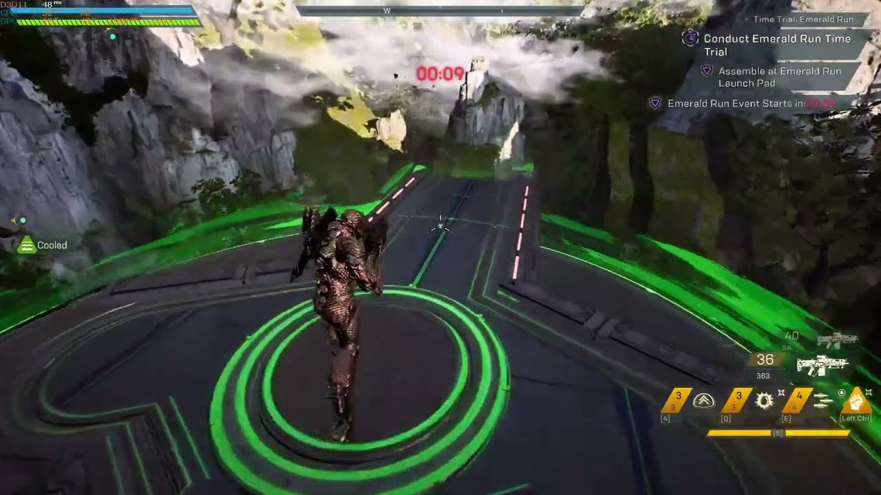 Anthem: Time Trial Emerald Run with Ranger