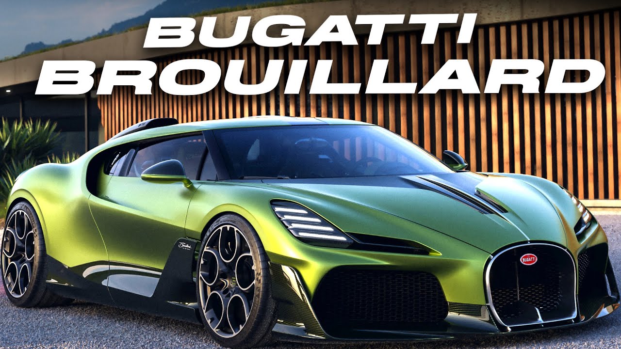 Новый Bugatti Brouillard - возвращение W16
