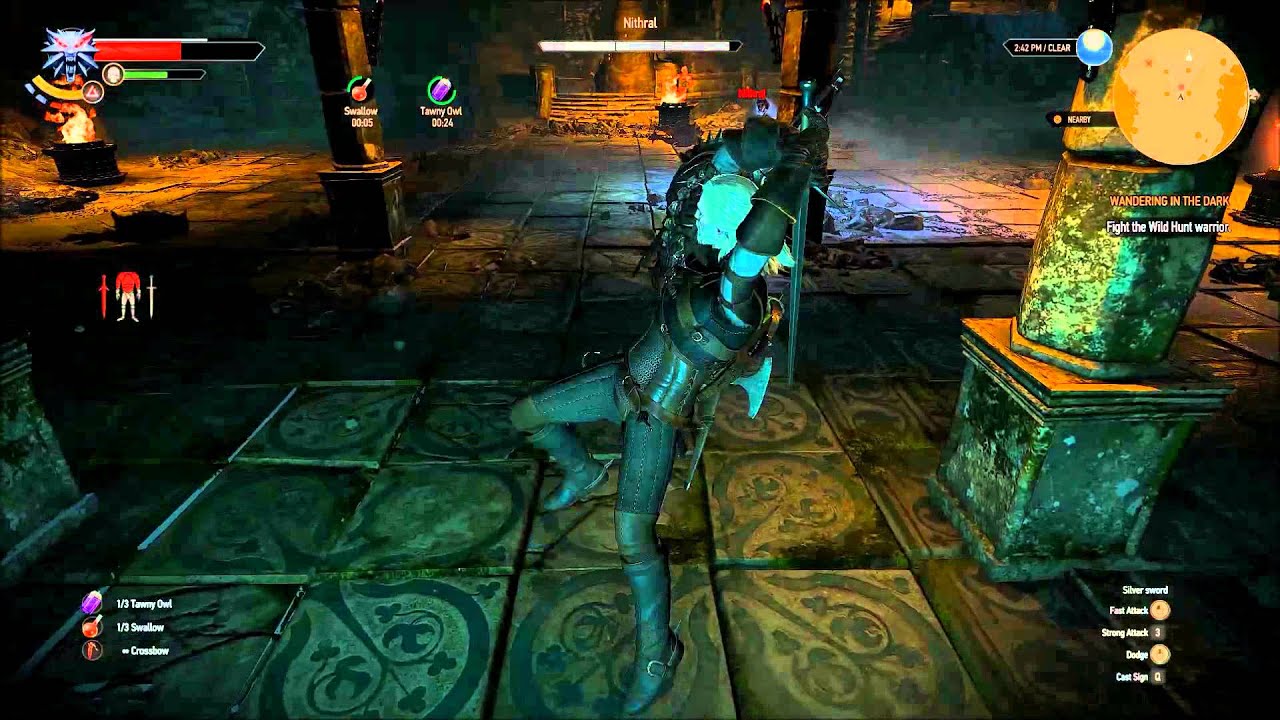 Witcher 3- Fighting the Wild Hunt Warrior- AMD 7870
