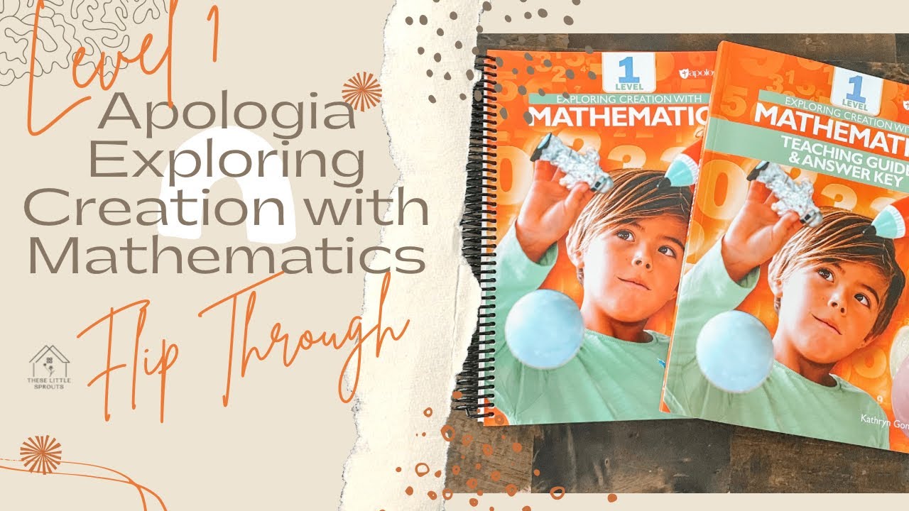 Apologia Exploring Creation with Mathematics Level 1! Flip Through!