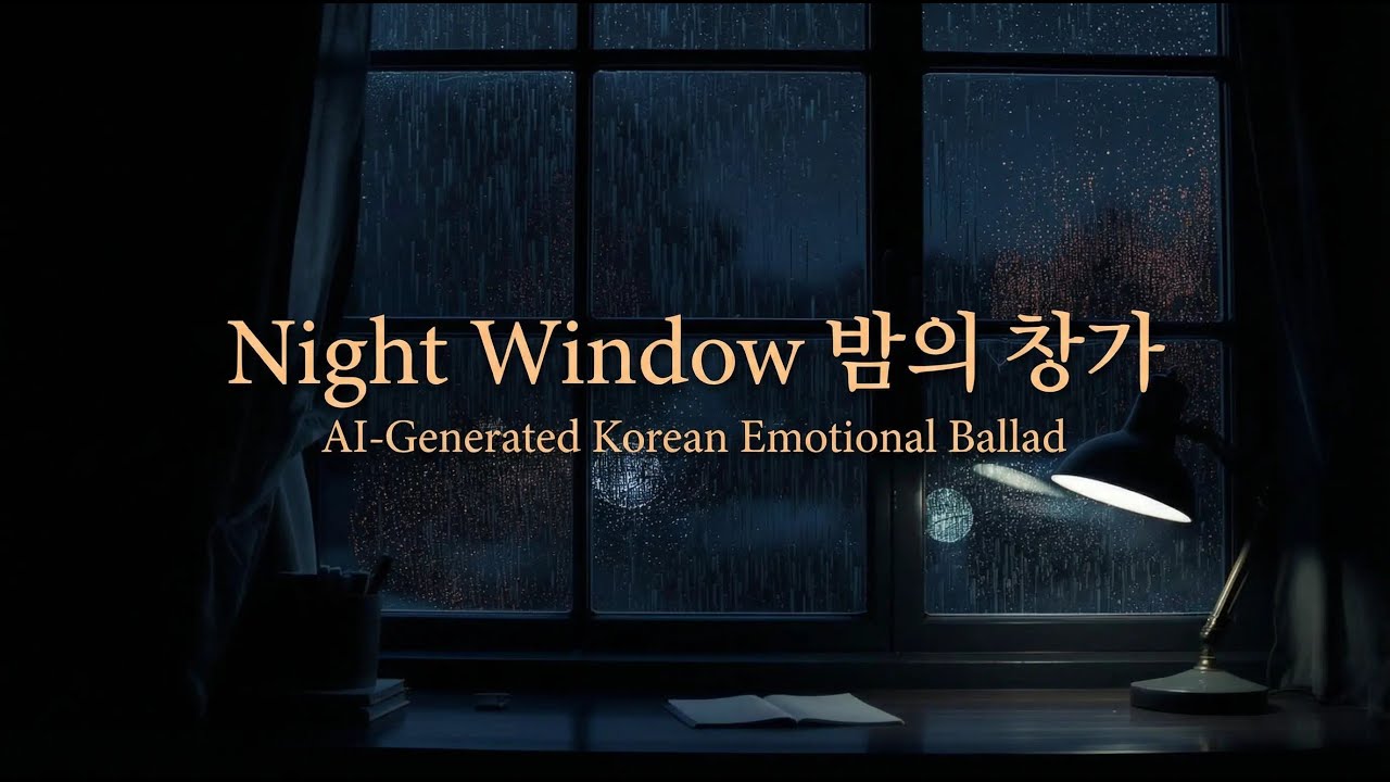 Night Window | 밤의 창가Calm music for rainy nights and late hours