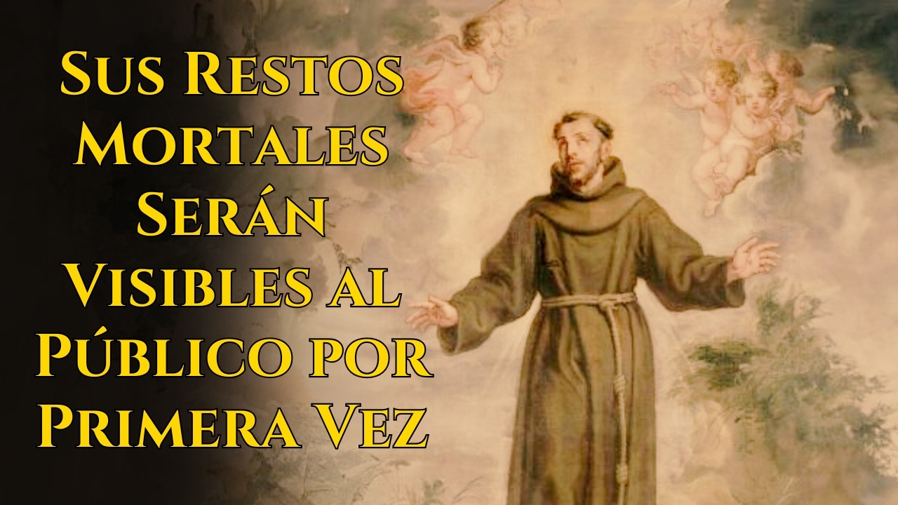 Por Primera Vez en 800 Años Será Visible al Público — San Francisco de Asís