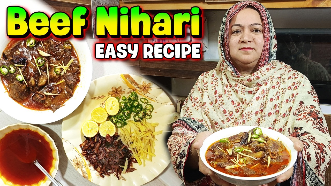How to make Beef Nihari | Lahori Beef Nihari Recipe | Beef Nihari Recipe