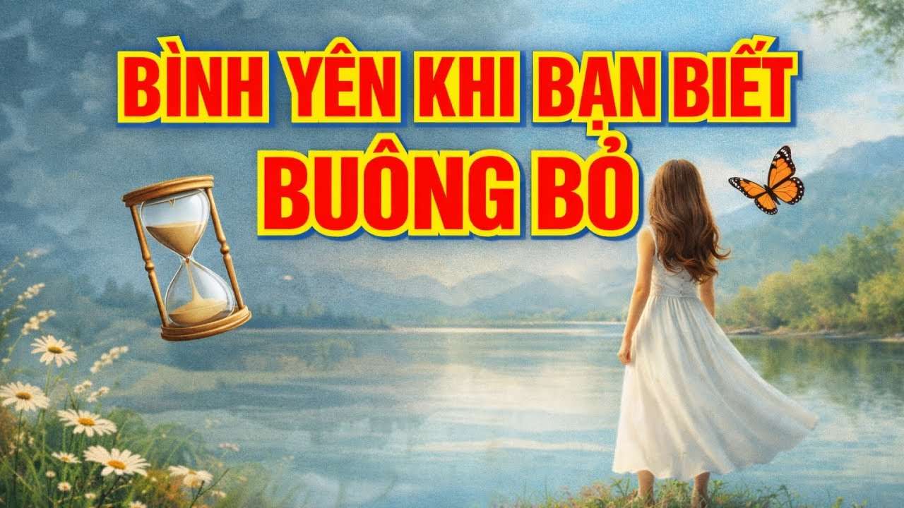 Bình Yên Đến Sau Khi Bạn Dám Buông Bỏ