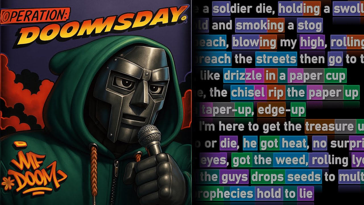 MF DOOM - The Finest ft. Tommy Gunn (Rhyme Scheme)