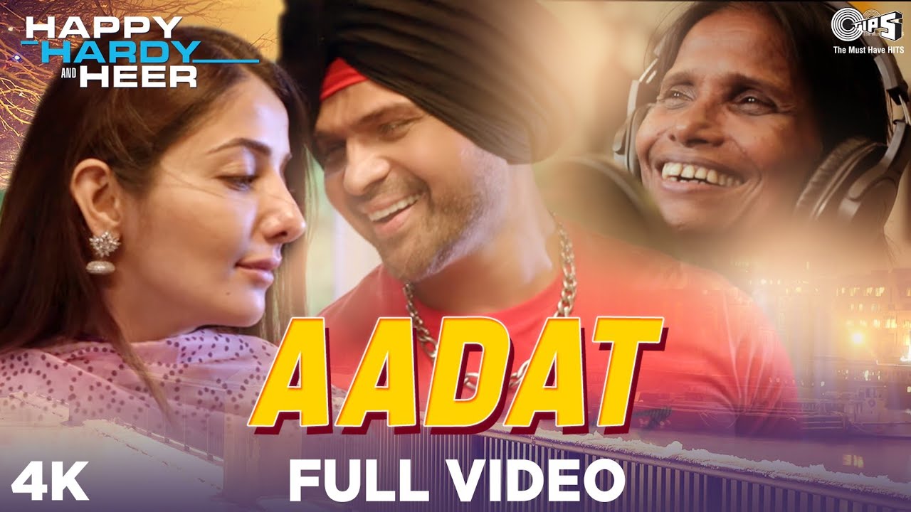 Full Video: #Aadat  - Happy Hardy And Heer |Himesh Reshammiya,Ranu Mondal,Asees,Rabbi| New Song 2020