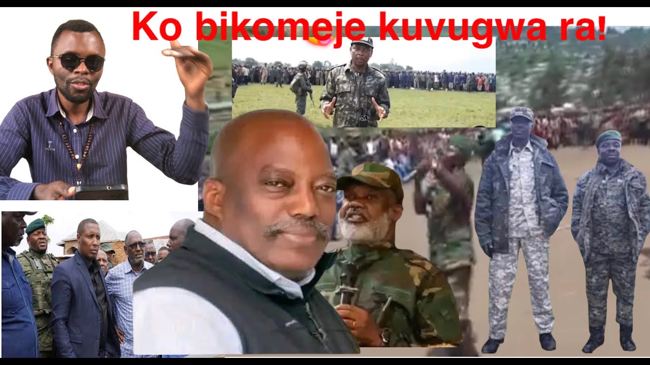 Drone yarabarashe!Aya makuru ya Kabira n’abandi bakomeye muri M23 ko akomeje kuvugwavugwa!
