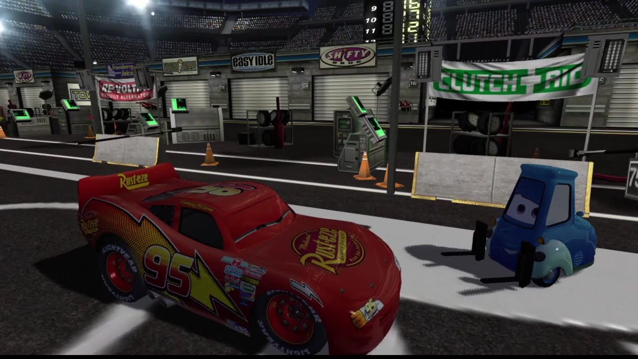 Cars:The video game Piston Cup #4