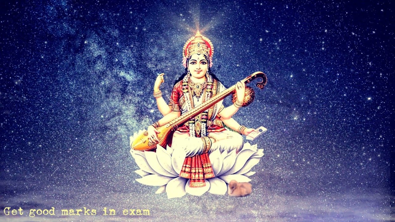 Saraswati mantra for good results in exam | Ancient Hindu mantra for good marks 💯💯💯