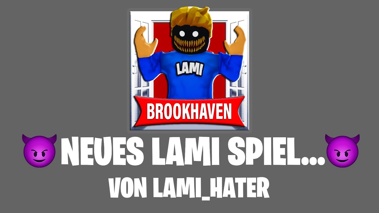 SPIELE NIEMALS das NEUE LAMI SPIEL in ROBLOX! (Roblox Brookhaven 🏡RP | Story Deutsch)