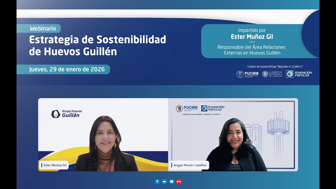 Webinario Estrategia de Sostenibilidad de Huevos Guillén