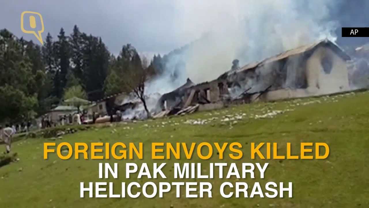 Foreign Envoys Killed in Pak Military Helicopter Crash