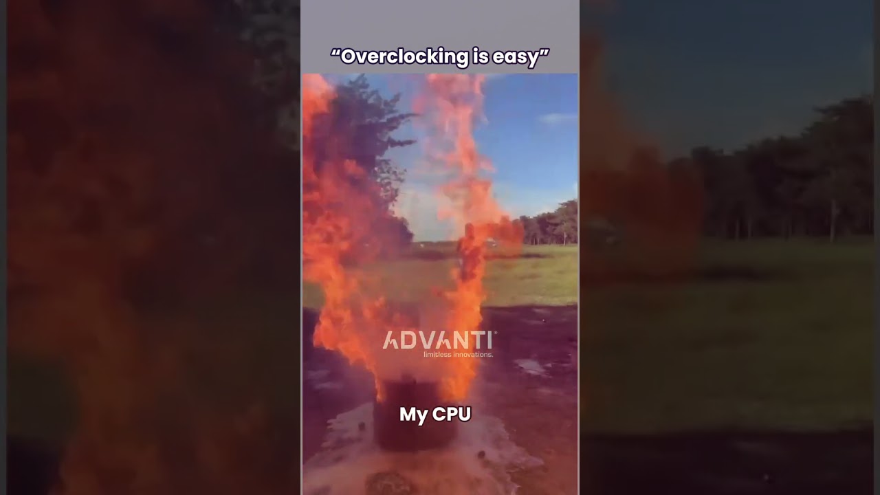 Overclocking be like 🤣😂