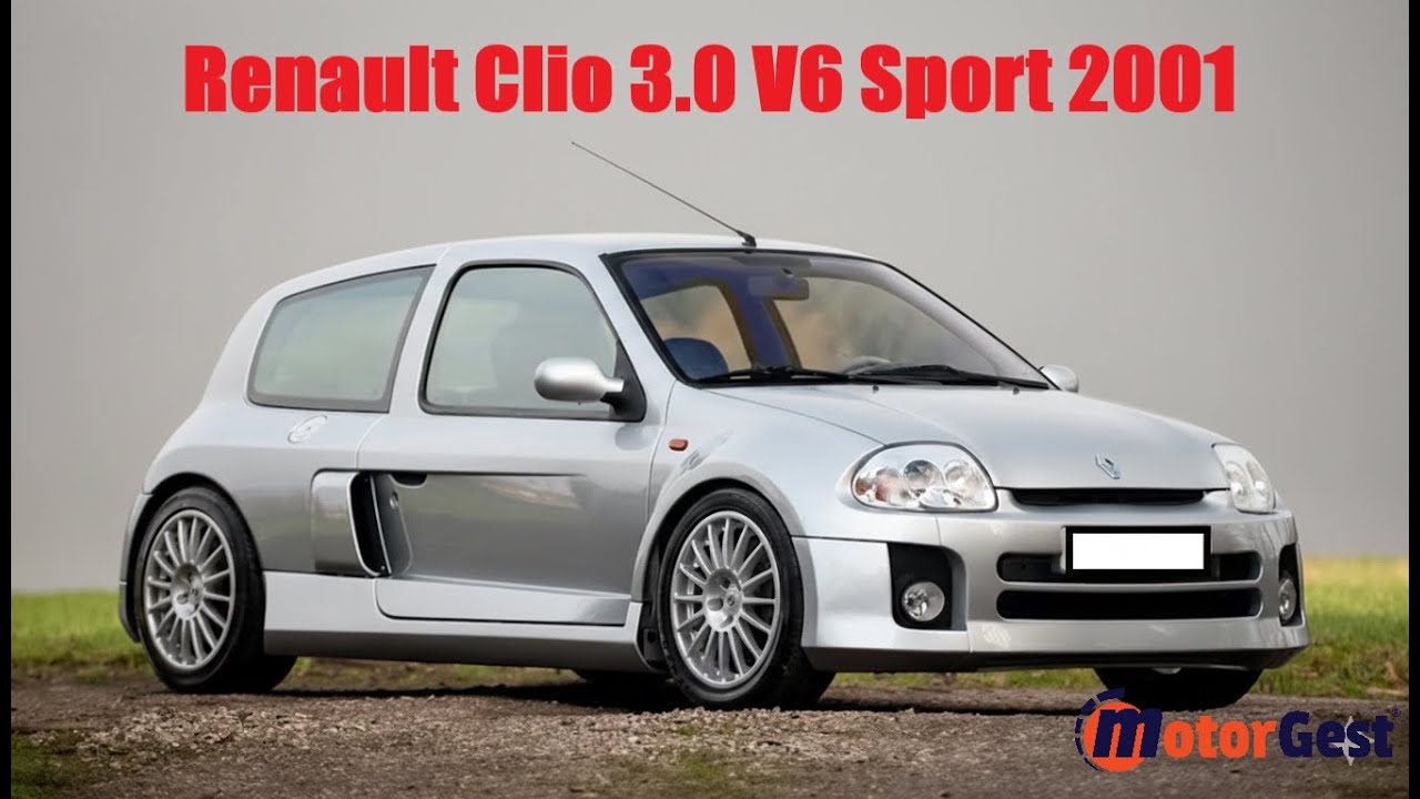 Prova youngtimer: Renault Clio 3.0 V6 Sport 2001