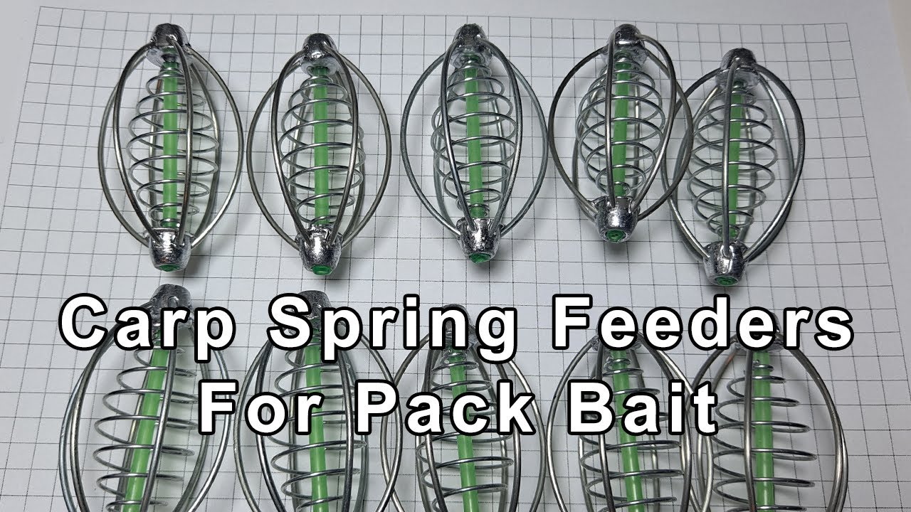 How Do You Use Carp Method Feeder Spring Cage With Pack Bait?