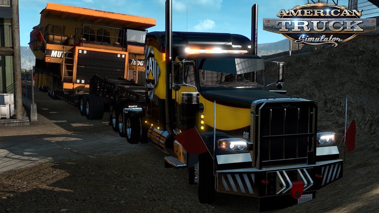 American Truck Simulator: Heavy Haul - Pete 389 - Carson City, Nevada