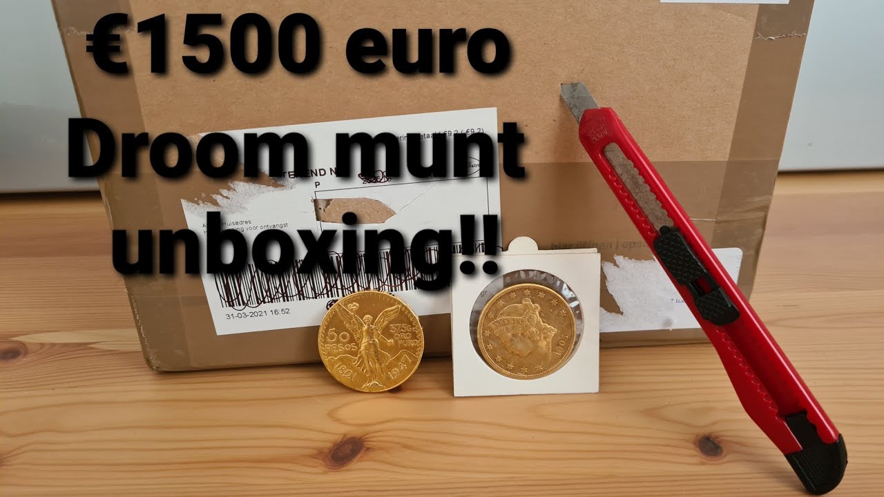 Unboxing Droom munt 2.0 ruim €1500 euro!!!