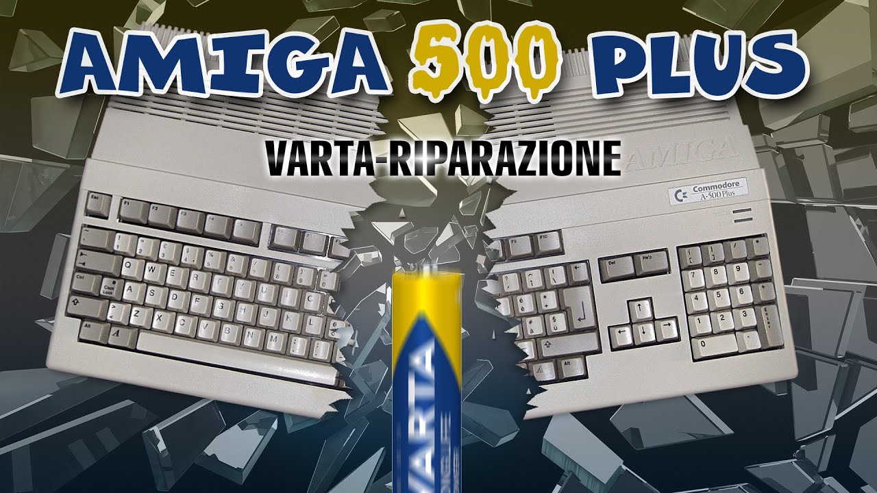 RV079: Amiga 500 plus - riparazione danni batteria varta