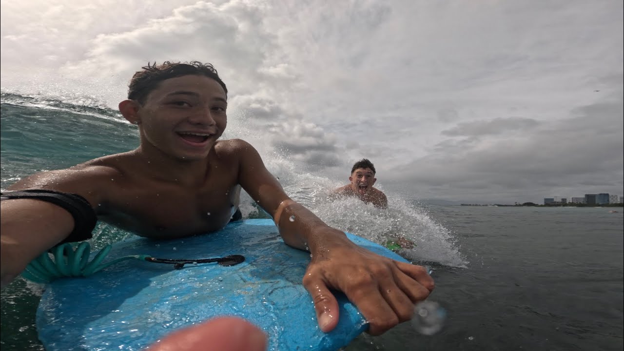 BODYBOARDING | Rockpiles with the boys — RAW POV