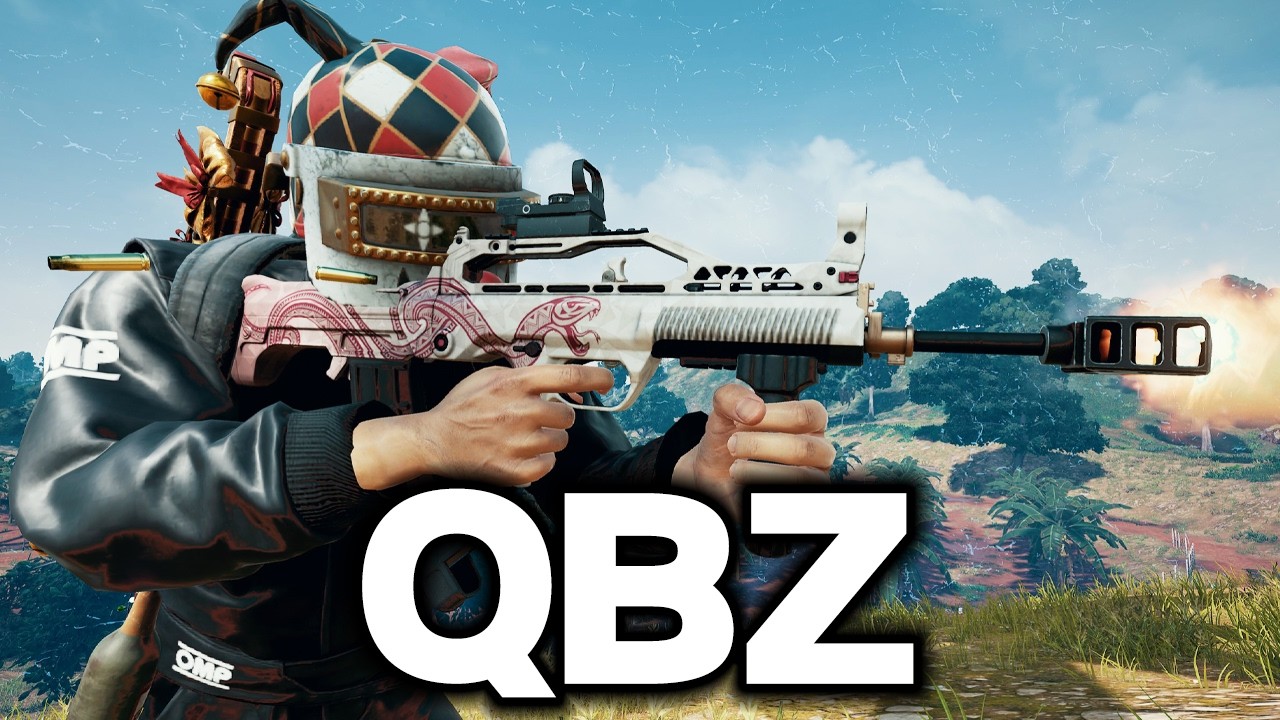 사녹에서 QBZ를 쓰는 이유 (배그 무편집 풀영상)