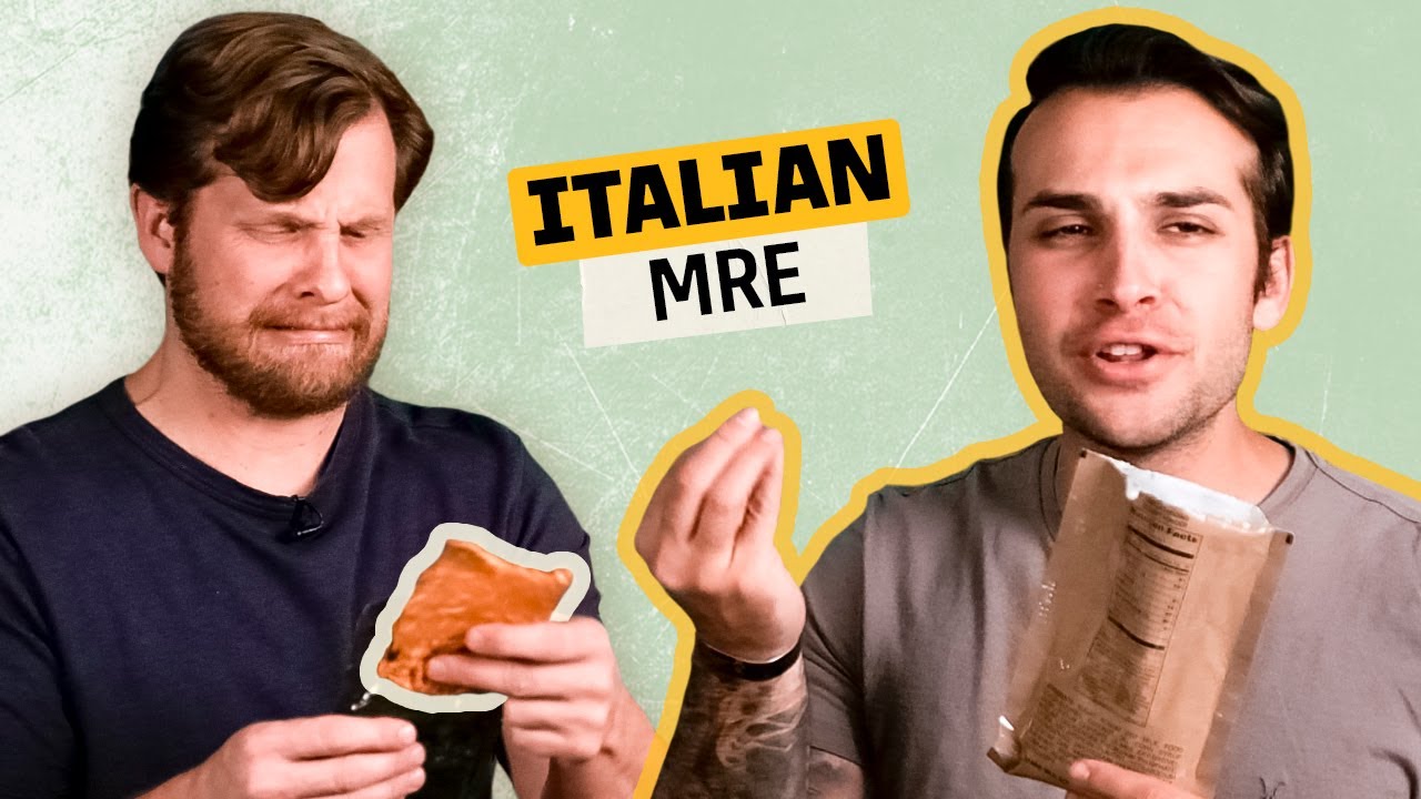 Spec Ops Eat Outrageously Bad Italian Army Rations